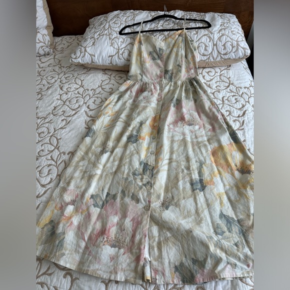 Linen Summer Dress - Picture 2 of 7